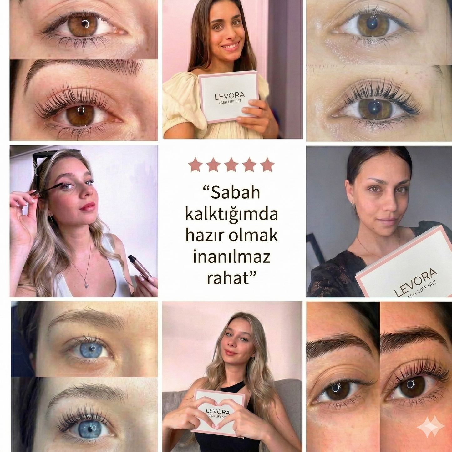 Evde Kirpik Lifting Sistemi
