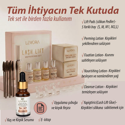 Evde Kirpik Lifting Sistemi